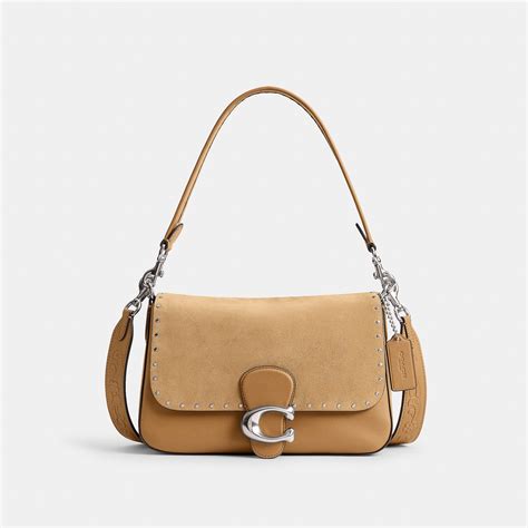 coach suede soft tabby.